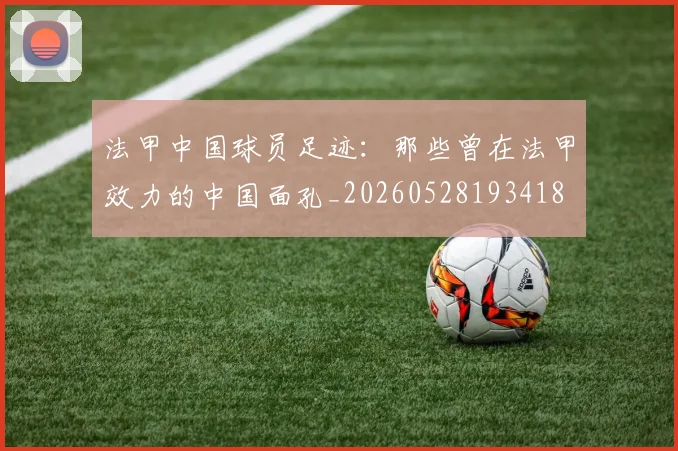 法甲中国球员足迹：那些曾在法甲效力的中国面孔_20260528193418